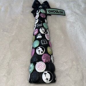 Ghoulish Halloween Resin Candy Tree Table Decor